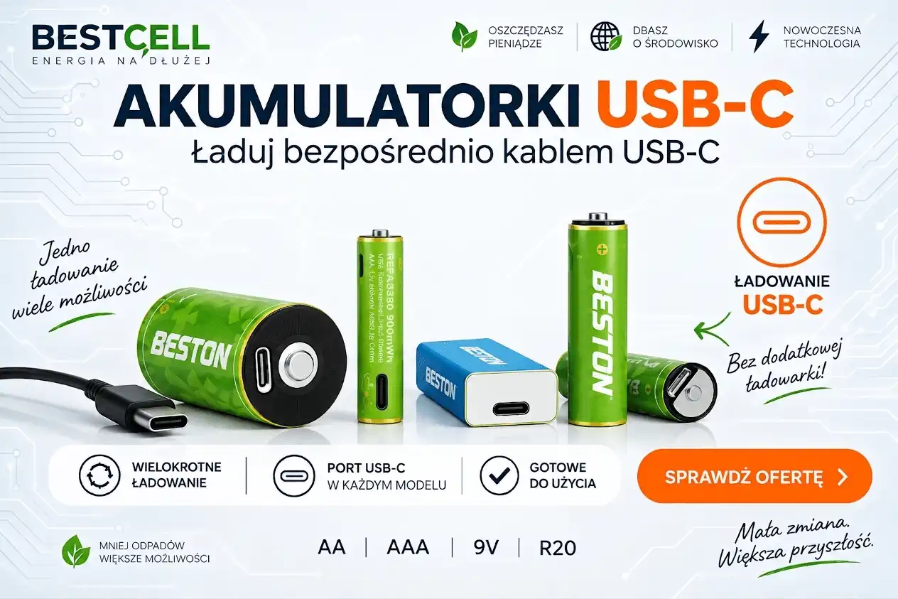 Akumulatorki USB-C